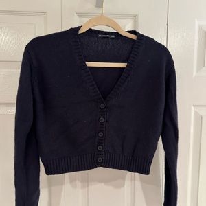 Brandy Melville navy cardigan sweater